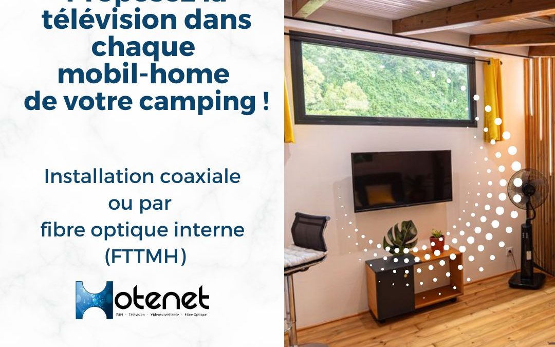 La télévision dans les campings